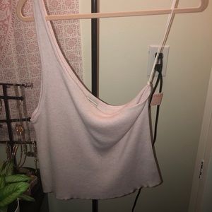 AE pink one shoulder top🌸